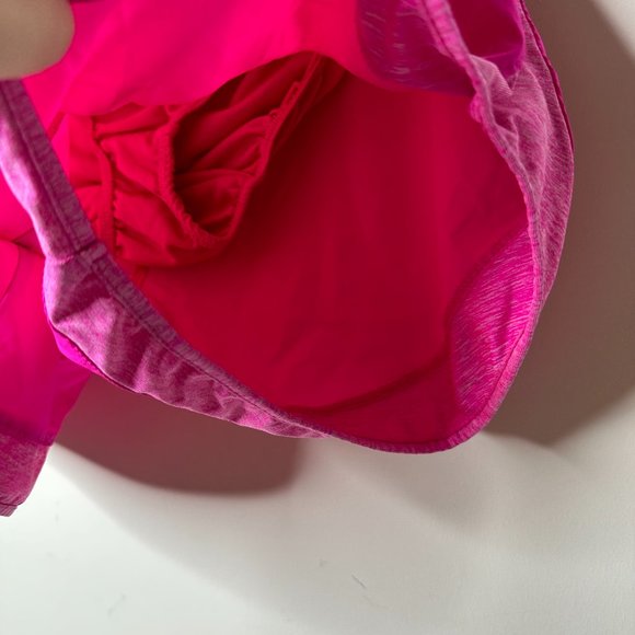 Champion Pink Lined Running Shorts Women's Medium - Picture 2 of 5